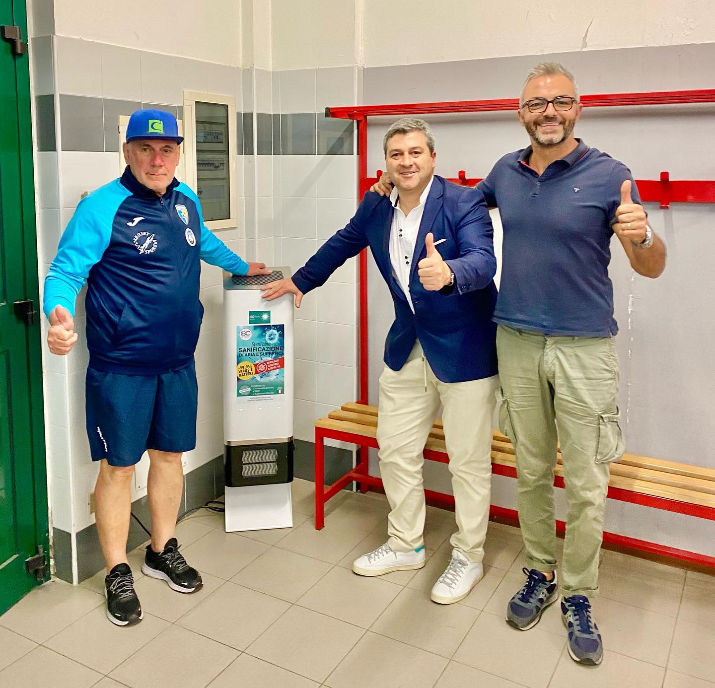 Quella linea sottile che non mi permette mai di capire dove finisce la passione per lo sport e comincia il mio lavoro !!!
Da oggi gli spogliatoi della COLICO/DERVIESE sono più sicuri grazie all’installazione dei nuovi T6 ISOTECH in grado di eliminare i batteri dagli ambienti sino al 99% ( covid free ) 😎
#interbeauty #isoitalia #sport #newtecnology