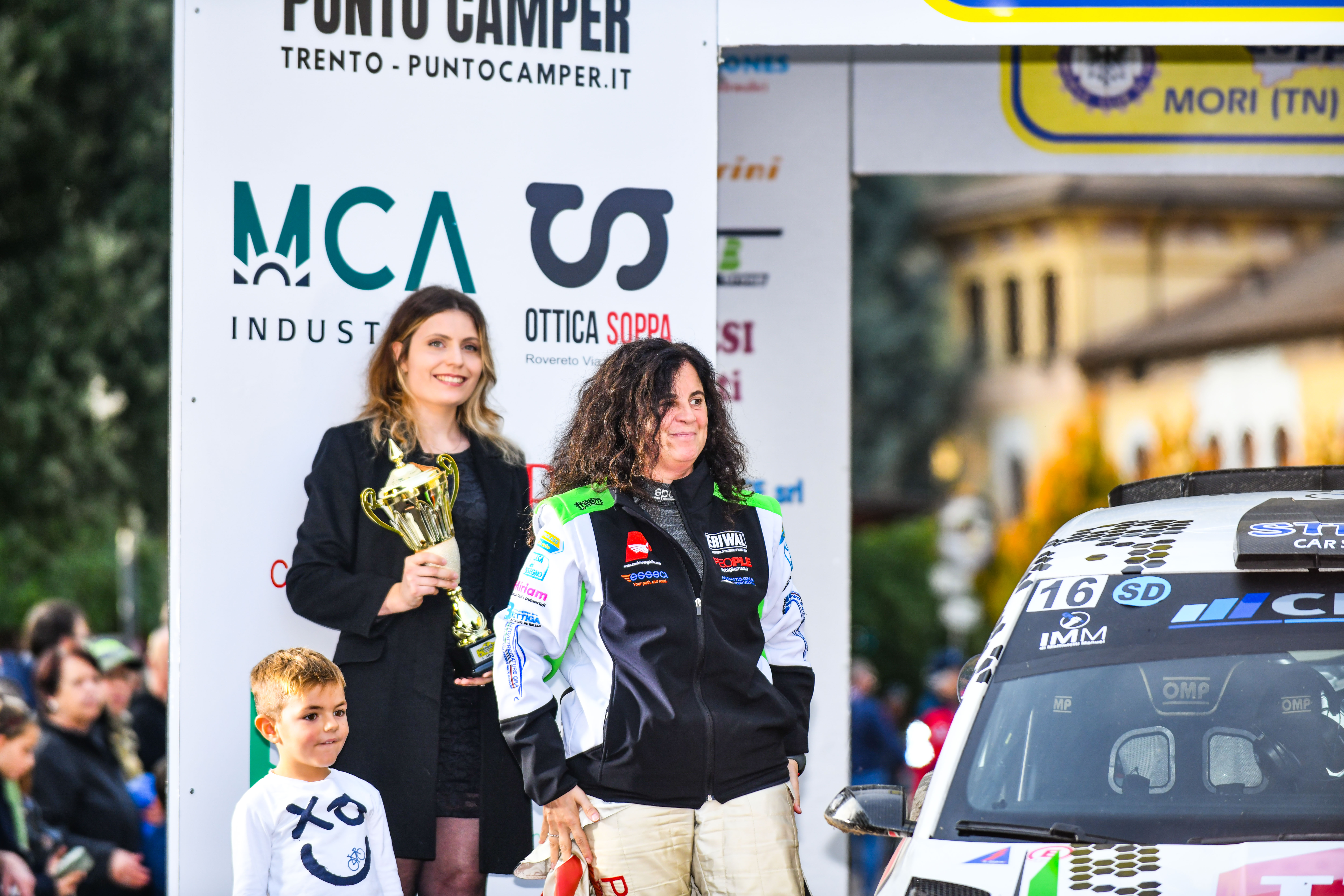 Galeone Corse al 3° Rally del Trentino con Ghelfi e Melesi